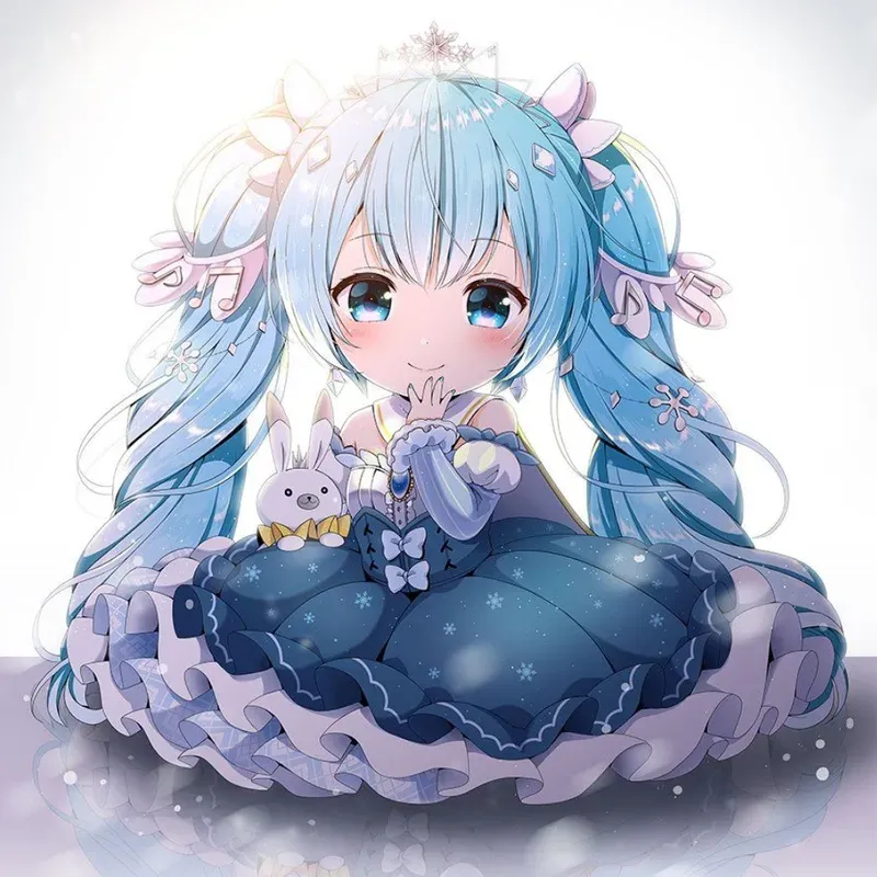 ảnh chibi nữ cute 48