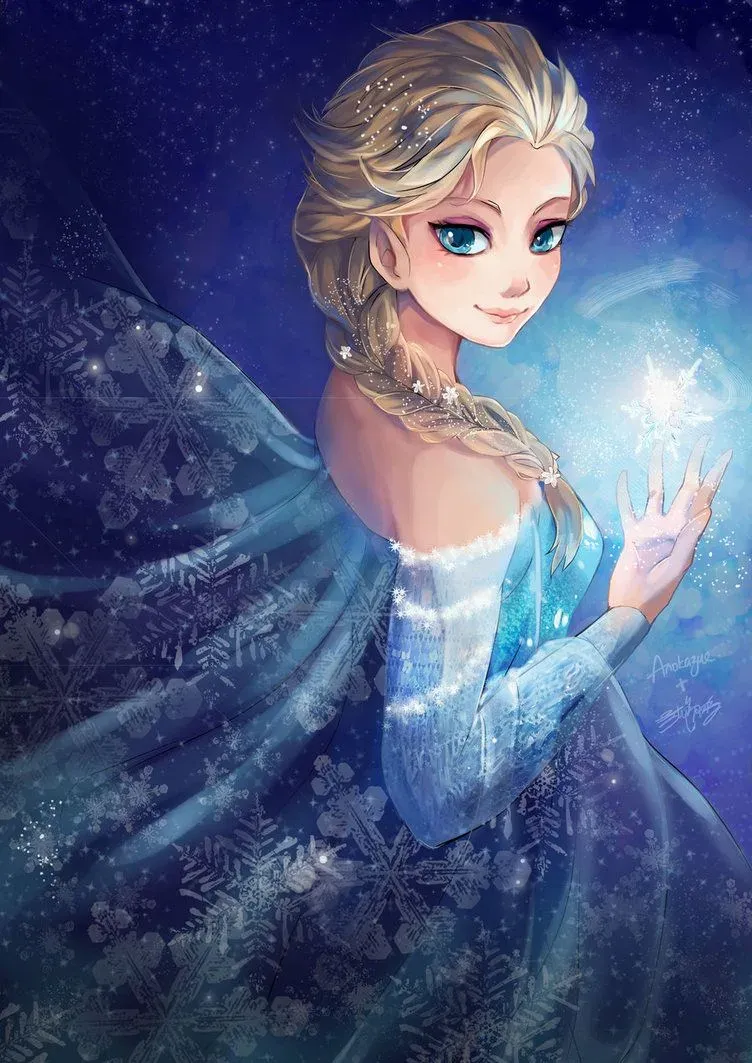 ảnh công chúa elsa chibi 3