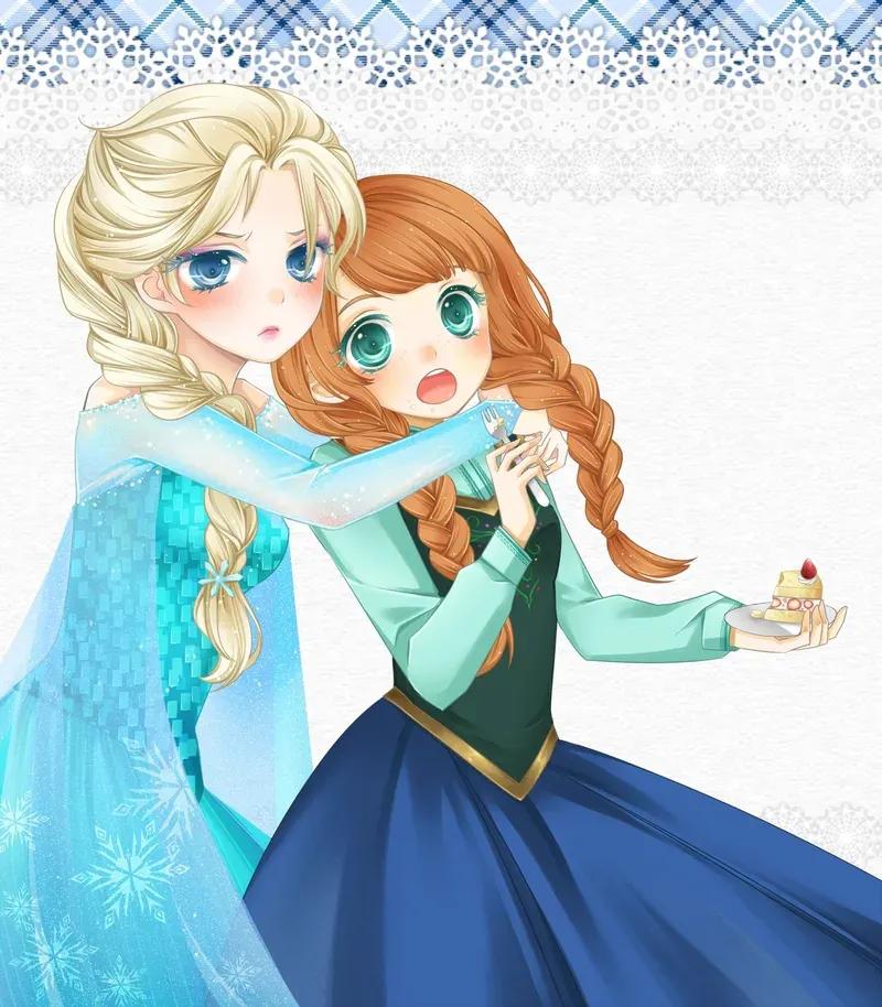 ảnh công chúa elsa chibi 13