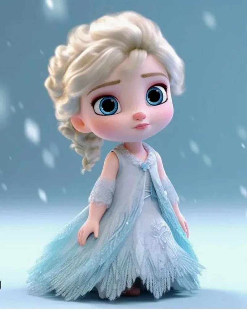 ảnh công chúa elsa chibi 17