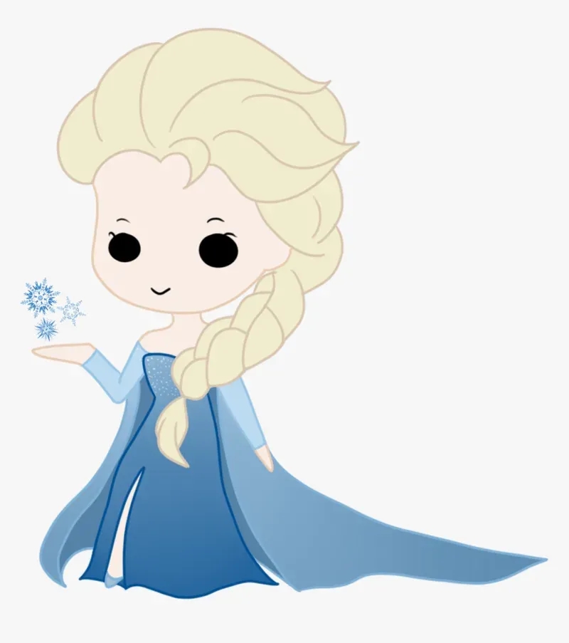 ảnh công chúa elsa chibi 19