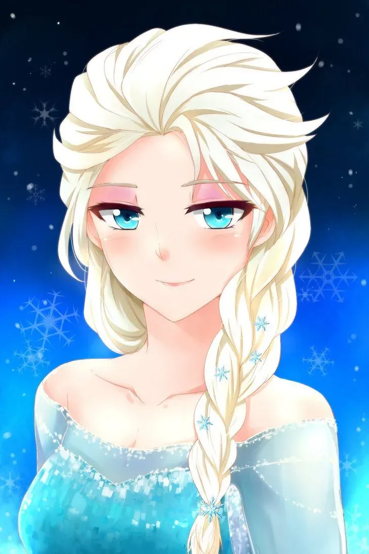 ảnh công chúa elsa chibi 30