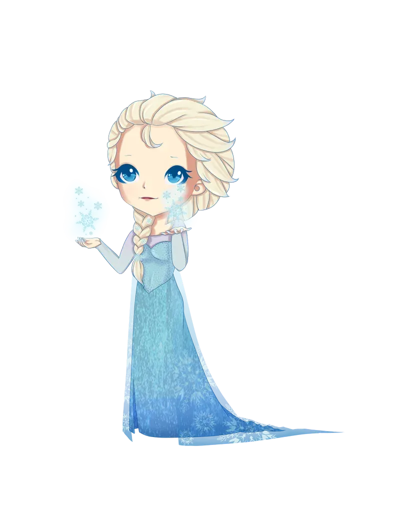 ảnh công chúa elsa chibi 38