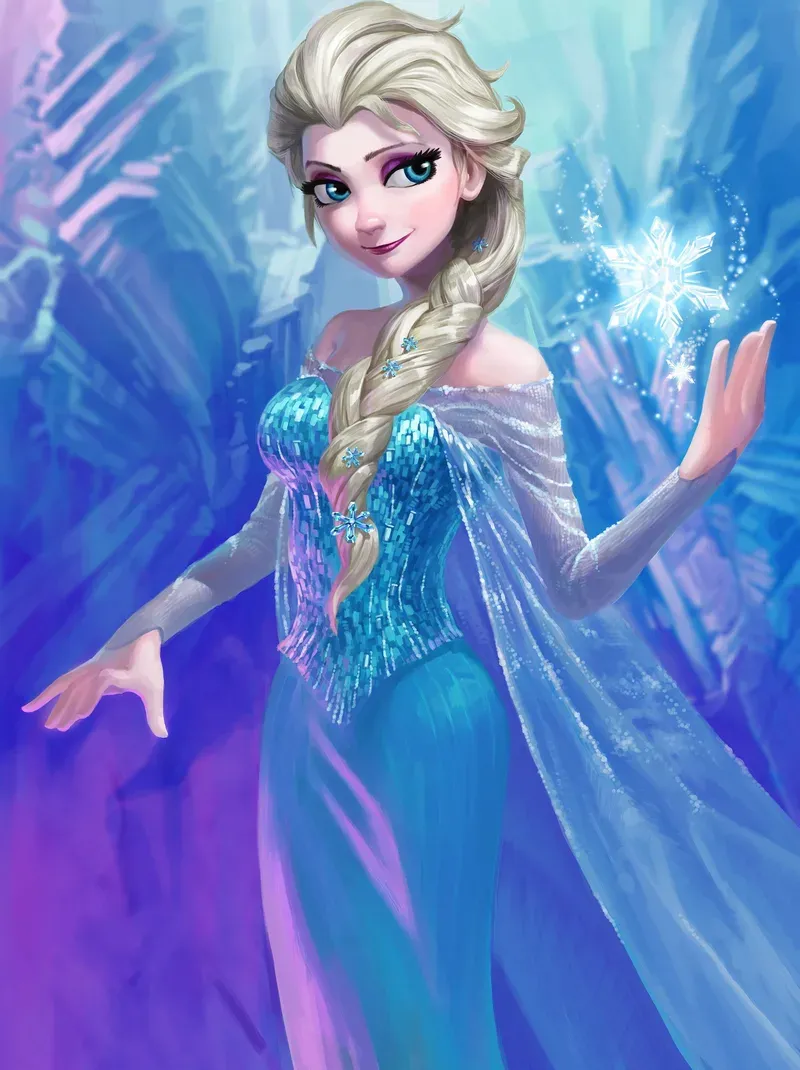 ảnh công chúa elsa chibi 40