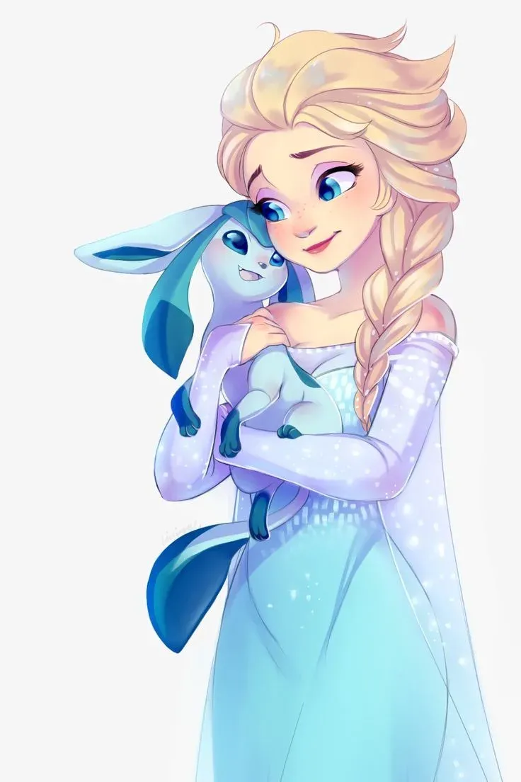 ảnh công chúa elsa chibi 53