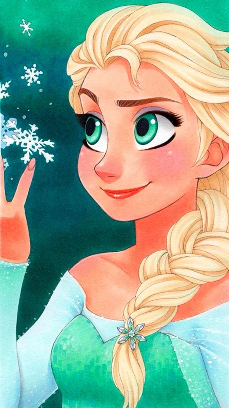 ảnh công chúa elsa chibi 55