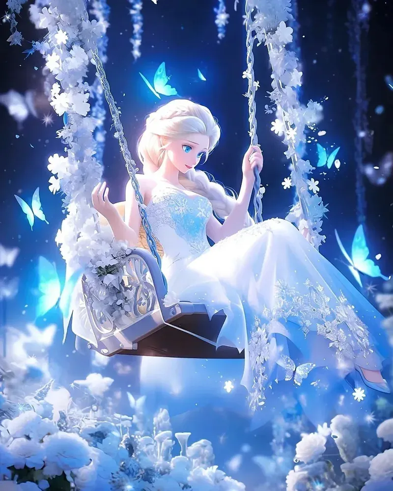 ảnh công chúa elsa chibi 56