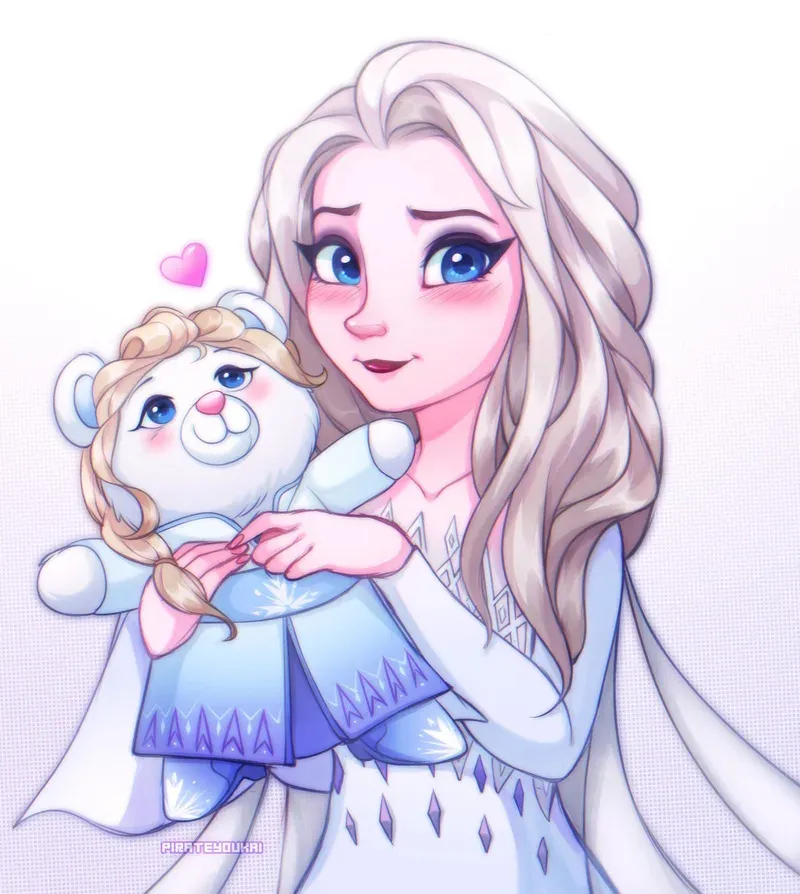 ảnh công chúa elsa chibi 57