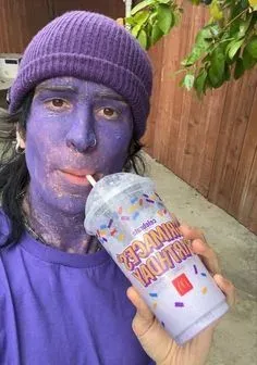 grimace shake meme 1