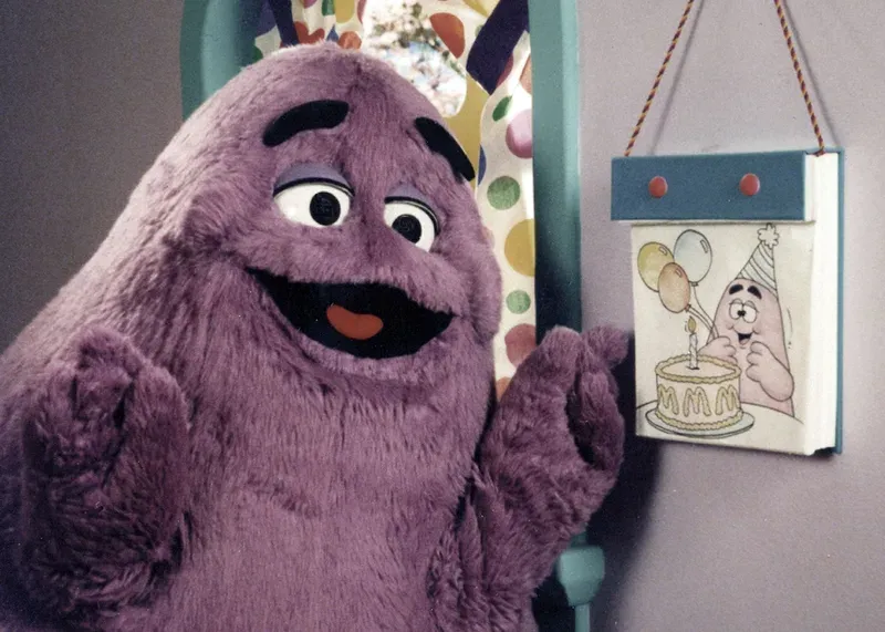 grimace shake meme 2