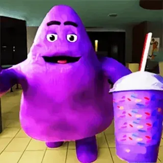 grimace shake meme 32