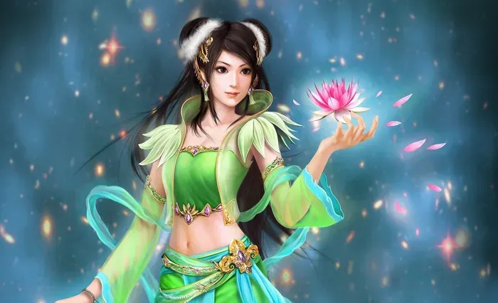 hình nền gái xinh 3D 1