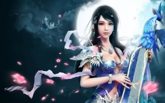 hình nền gái xinh 3D 3