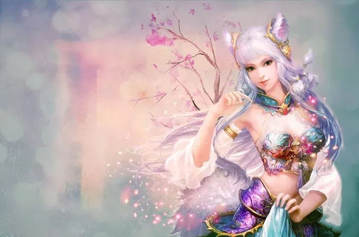 hình nền gái xinh 3D 17
