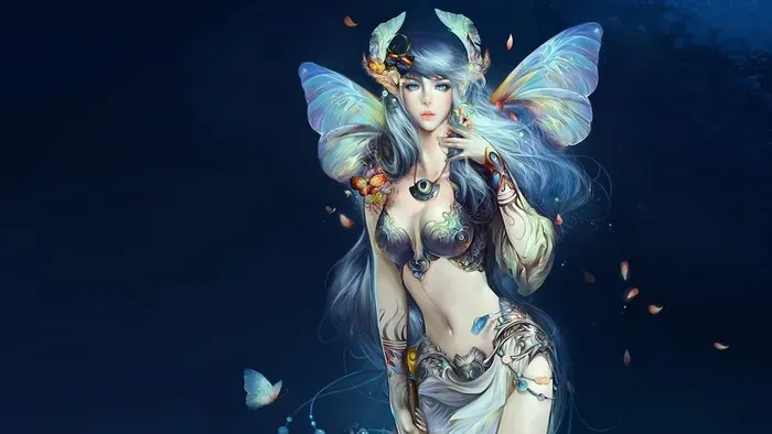 hình nền gái xinh 3D 18