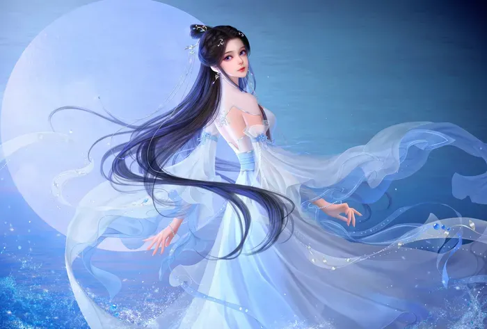 hình nền gái xinh 3D 32