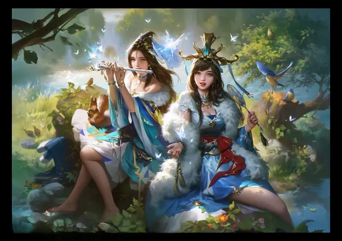 hình nền gái xinh 3D 45