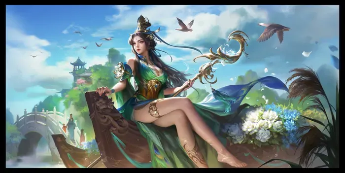hình nền gái xinh 3D 46
