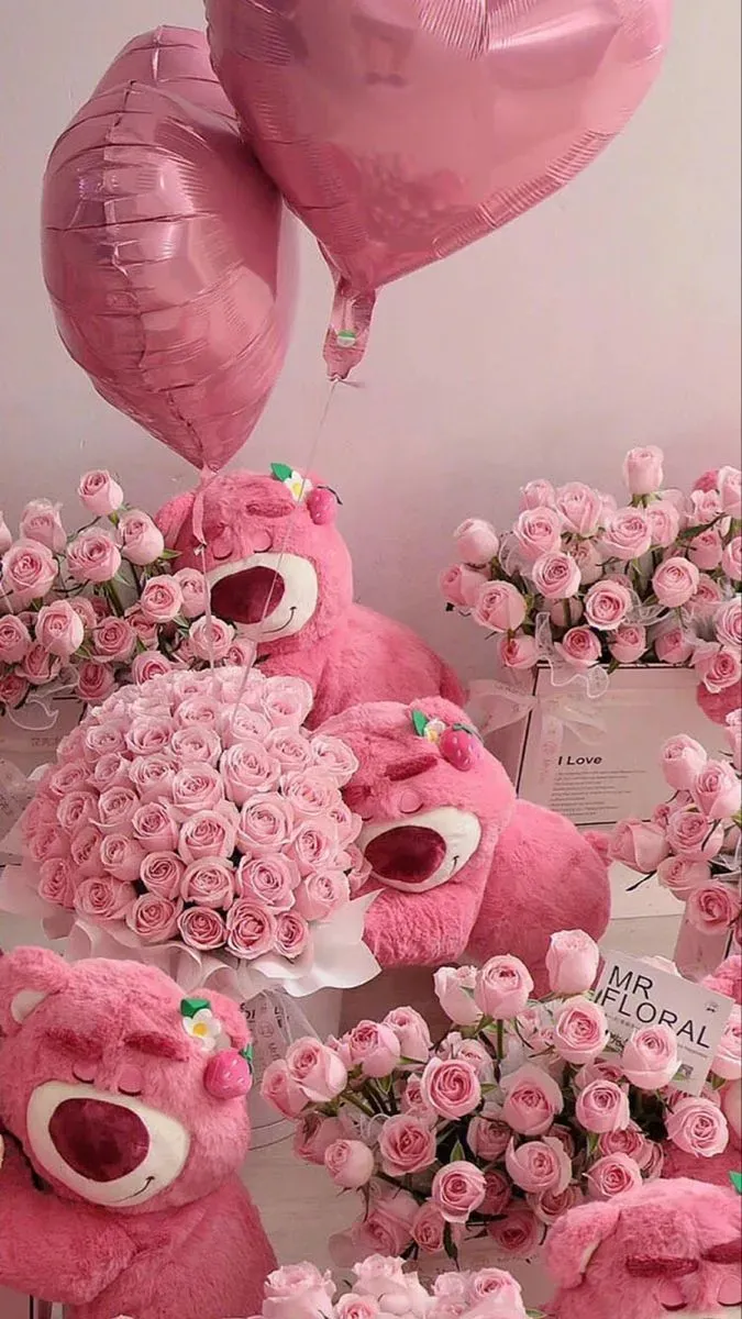 hình nền gấu dâu 12