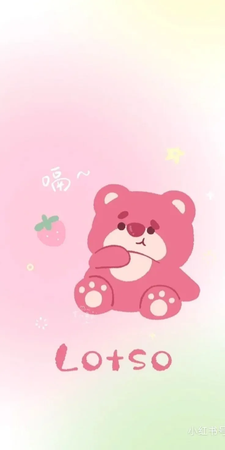 hình nền gấu dâu 39