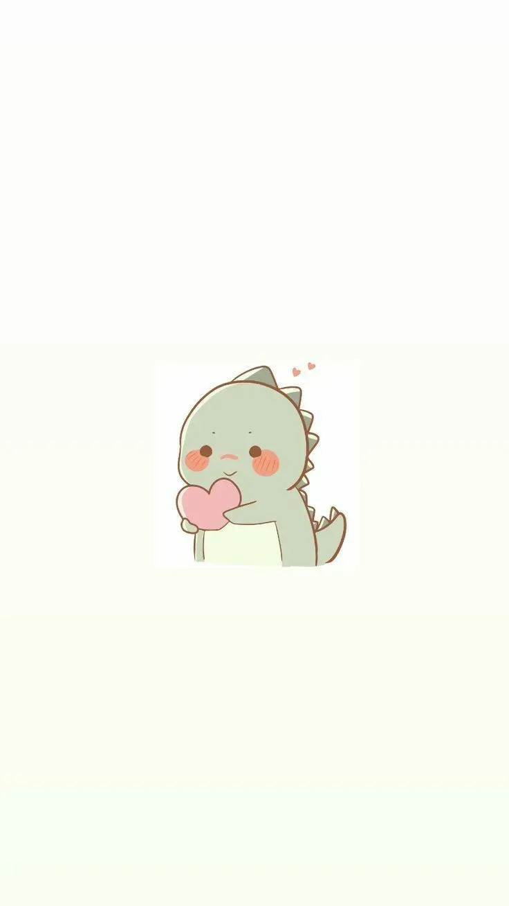 hình nền khủng long cute 3