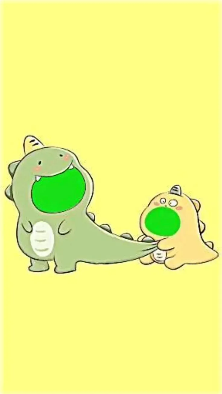 hình nền khủng long cute 6