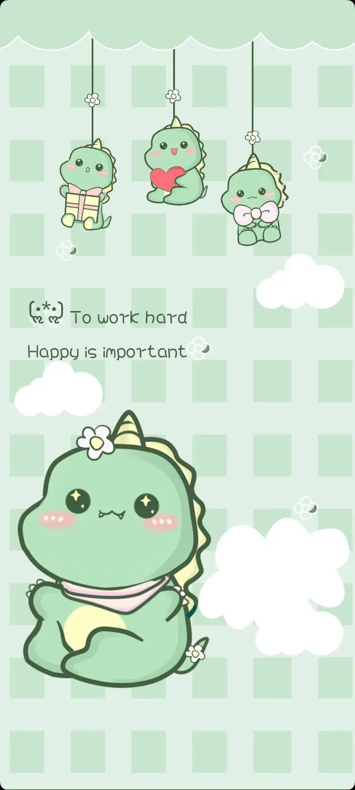 hình nền khủng long cute 10