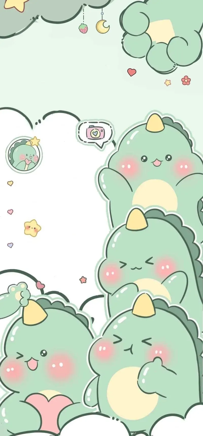 hình nền khủng long cute 11