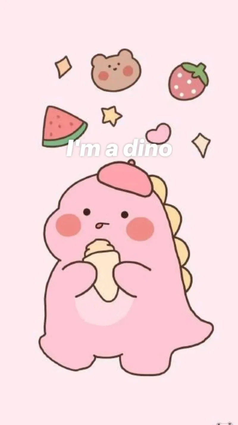 hình nền khủng long cute 20