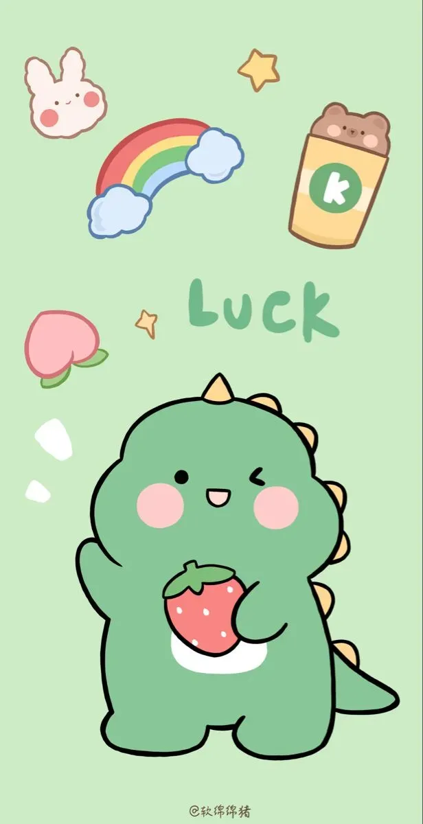 hình nền khủng long cute 22