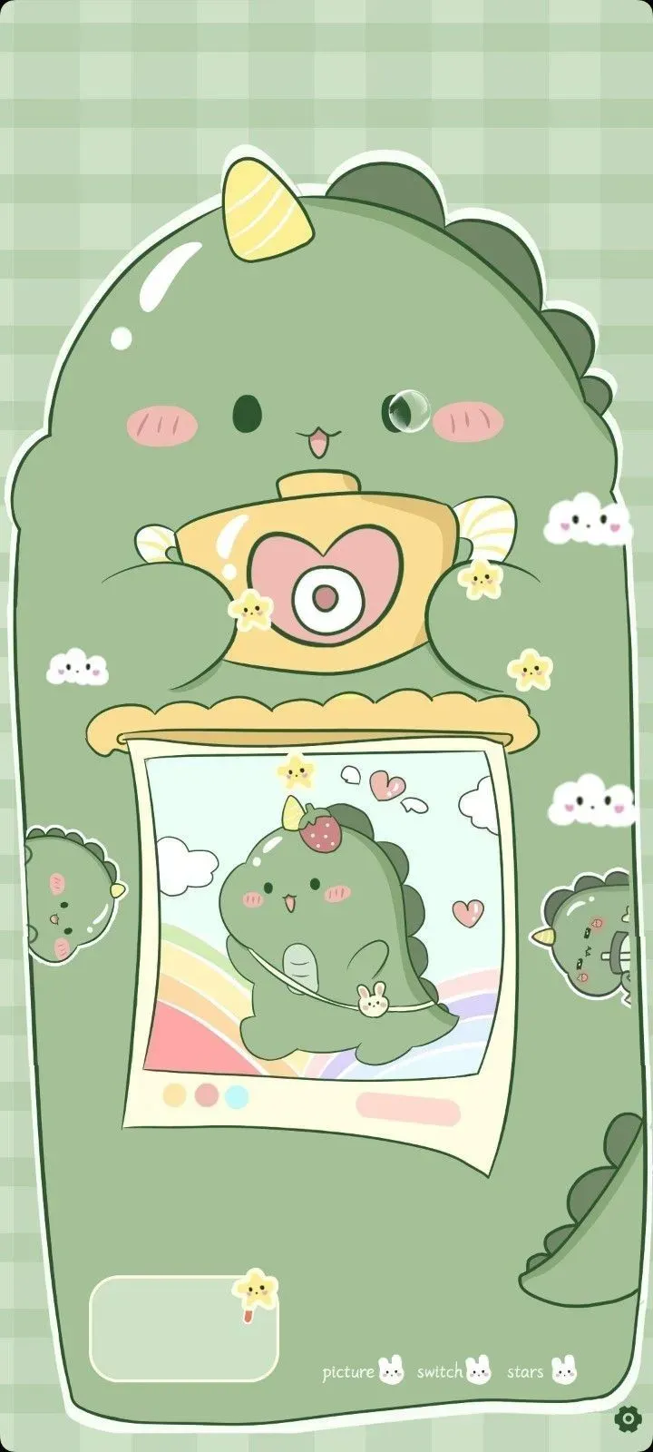 hình nền khủng long cute 25