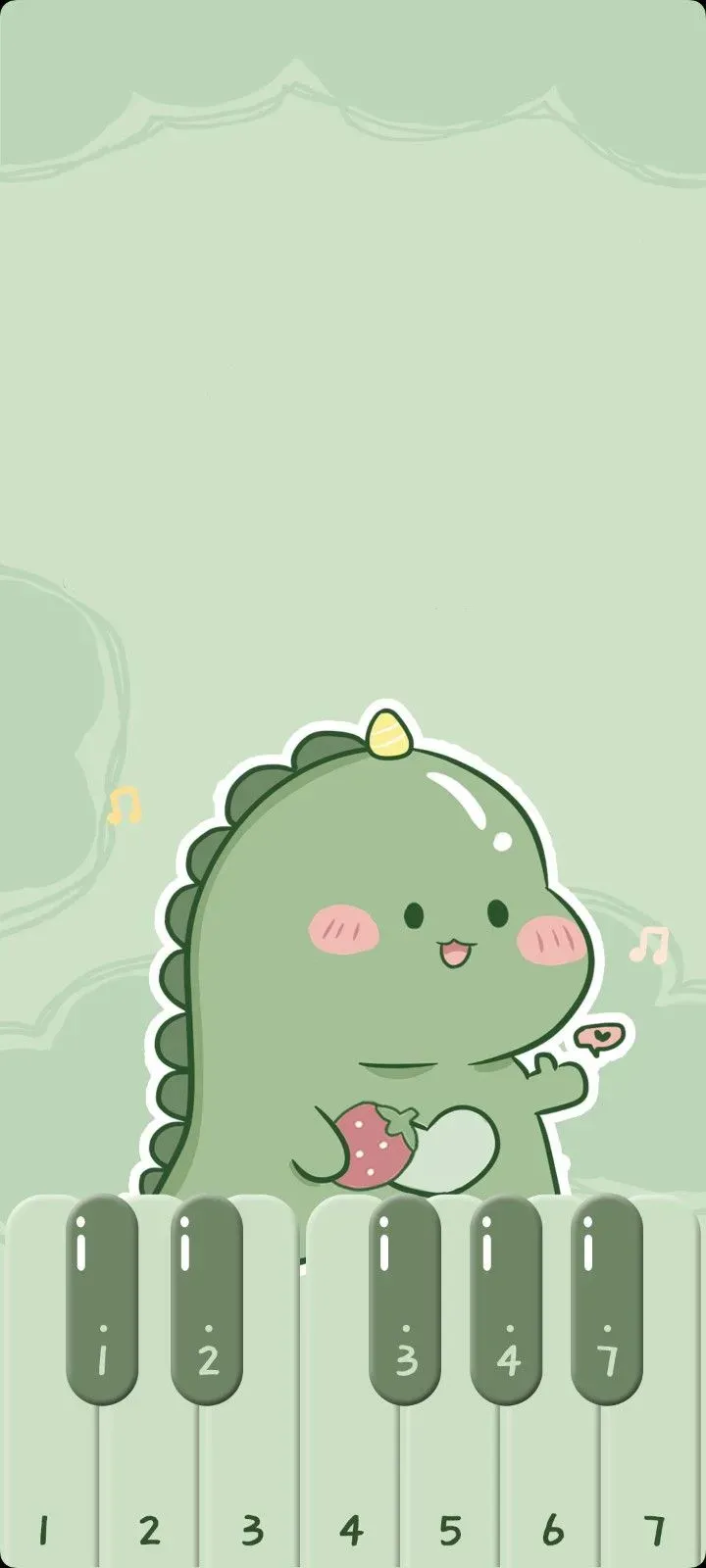 hình nền khủng long cute 27