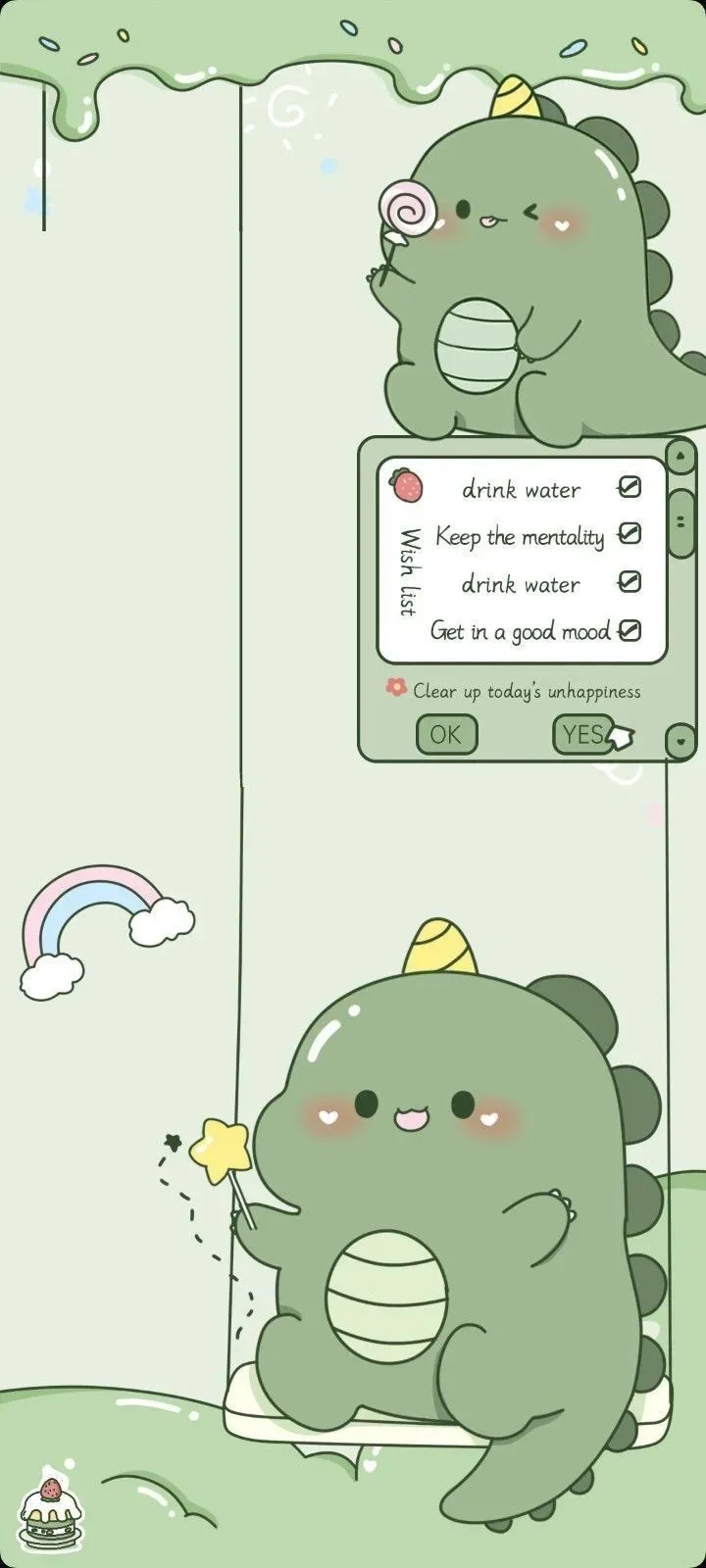hình nền khủng long cute 32