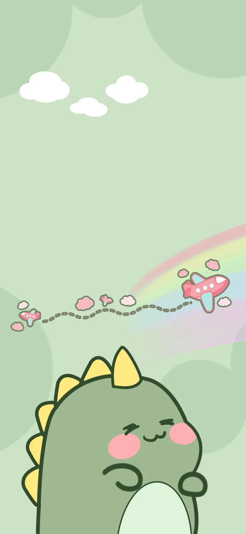 hình nền khủng long cute 40