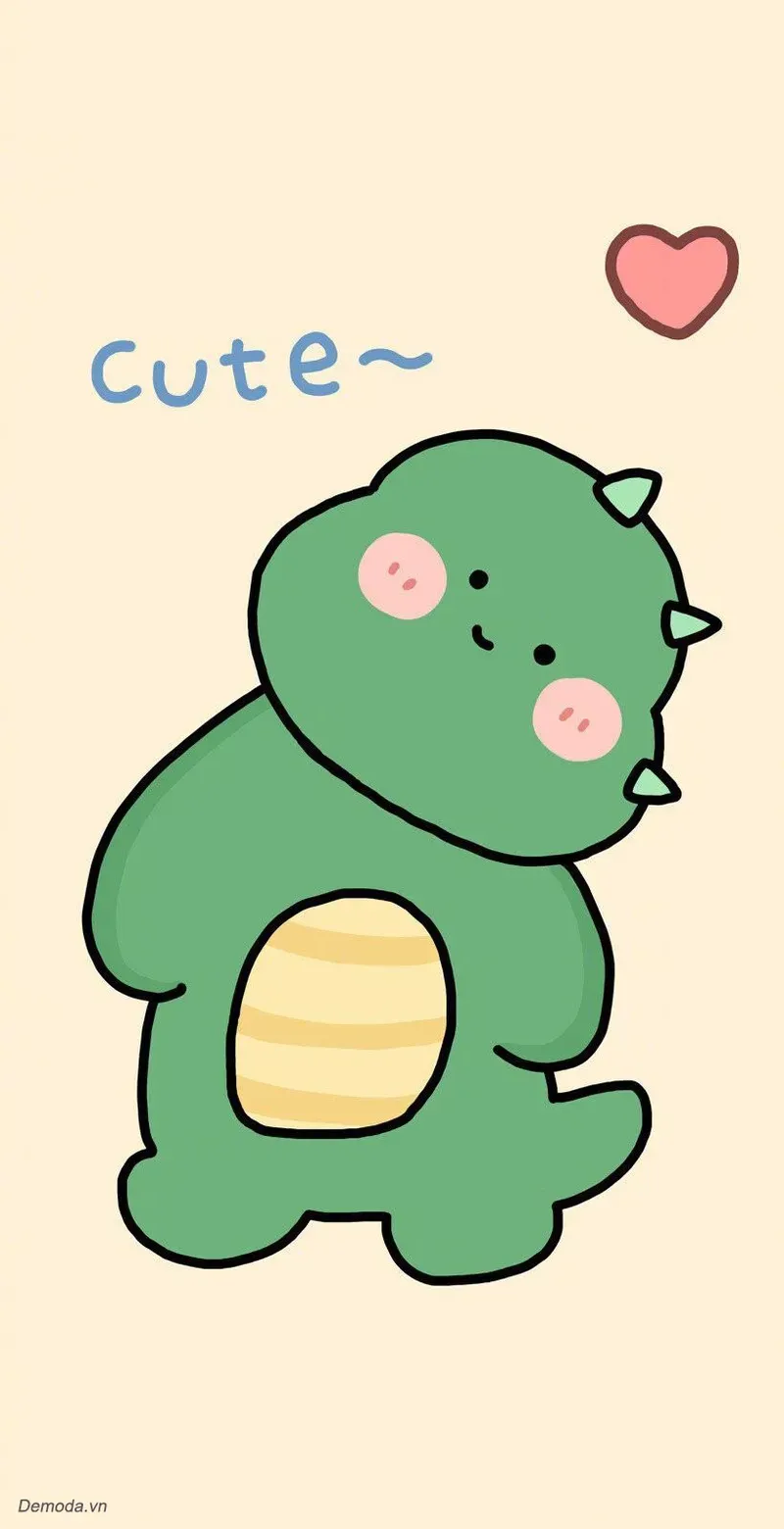 hình nền khủng long cute 43