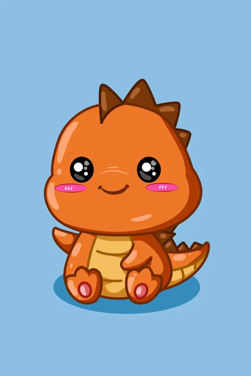 hình nền khủng long cute 45
