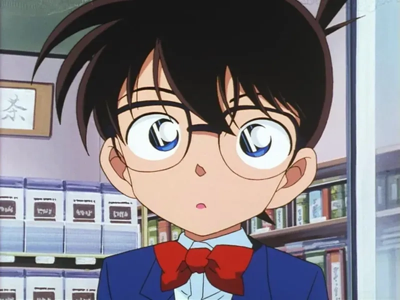 Tận hưởng hình nền conan và ran cute