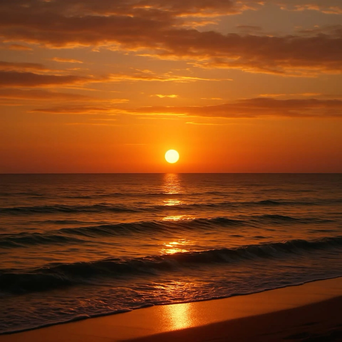 Thay áo mới cho dế yêu bằng hình nền phong cảnh hoàng hôn cực chill