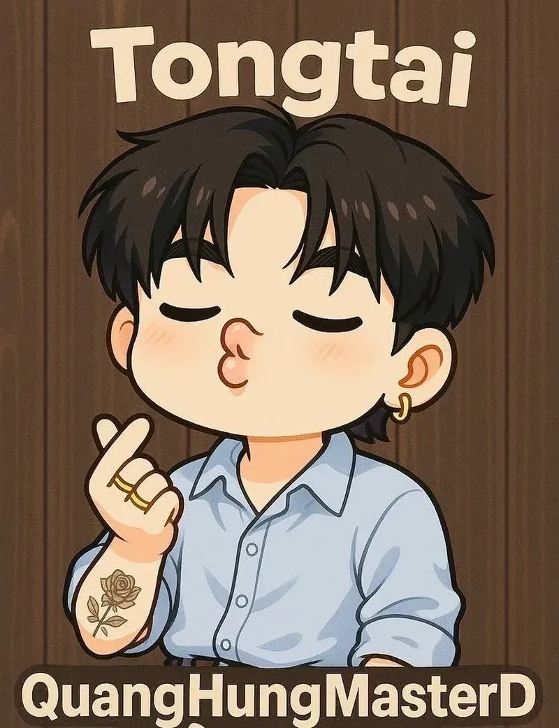 Ngắm nhìn vẻ đáng yêu của chàng trai Huế qua ảnh Quang Hùng MasterD chibi