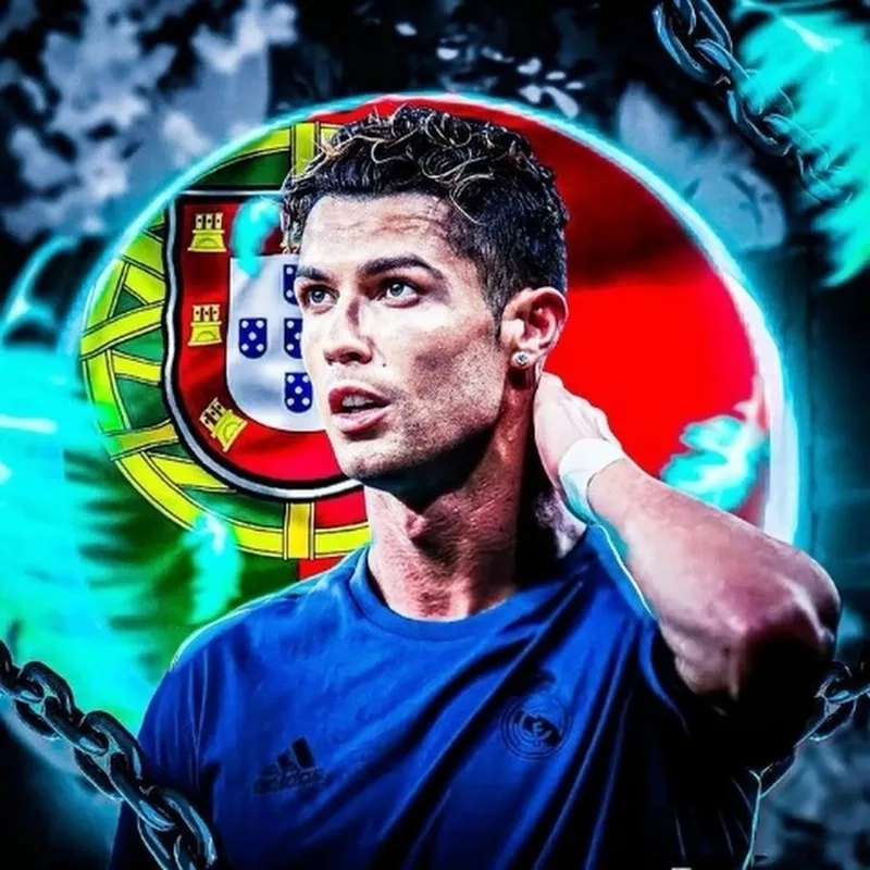 Bắt trend cực nhanh với mẫu avatar Ronaldo TikTok hot hit