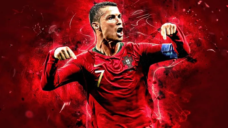 Lưu giữ khoảnh khắc ăn mừng Siuuu làm ảnh avatar Ronaldo