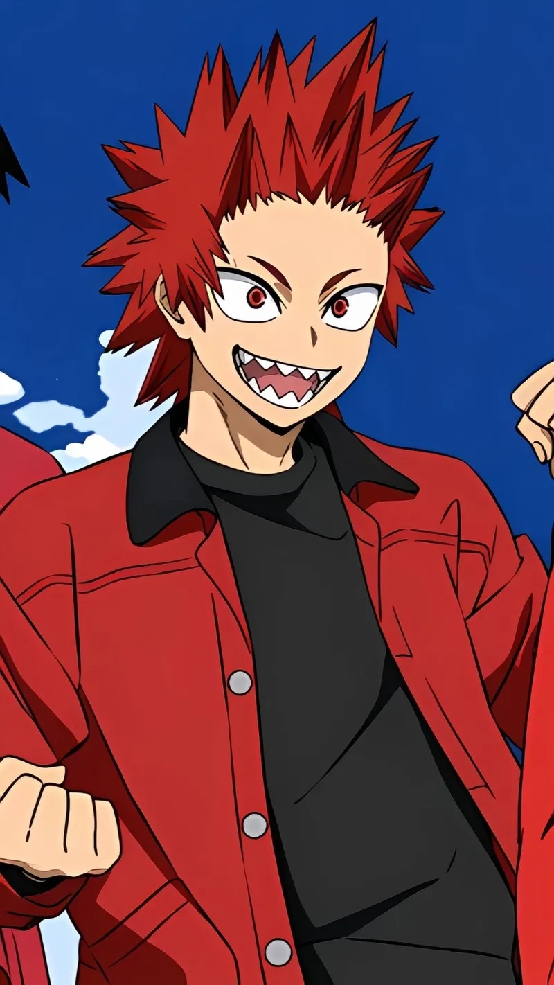 Trụ cột tinh thần đoàn kết Eijiro Kirishima lớp 1-A