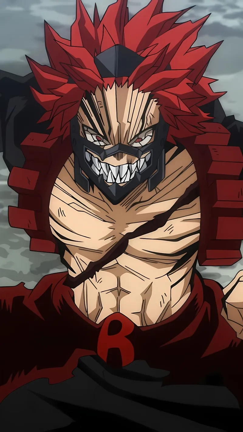 Vẻ đẹp nam tính đầy Eijiro Kirishima mạnh mẽ kiên cường