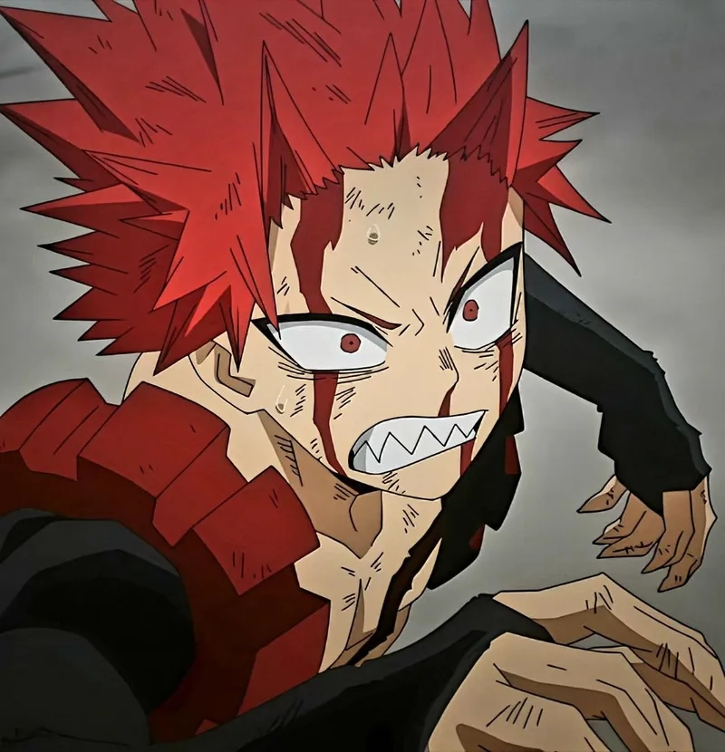 Làm mới màn hình điện thoại bằng ảnh chibi Eijiro Kirishima