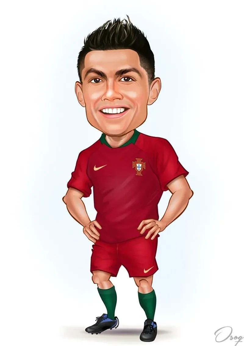 Hoài niệm một thời với Ronaldo chibi MU áo đỏ