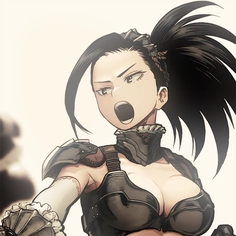 Tan chảy trước sự chibi Momo Yaoyorozu cute lạc lối