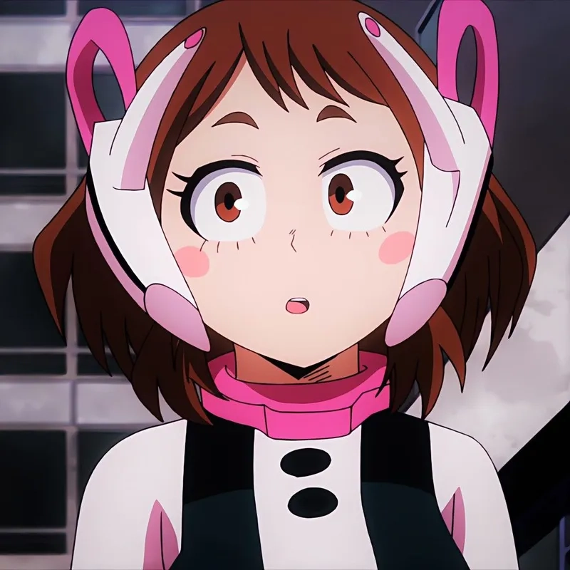 Cười nghiêng ngả xem Ochaco Uraraka funny meme bá đạo