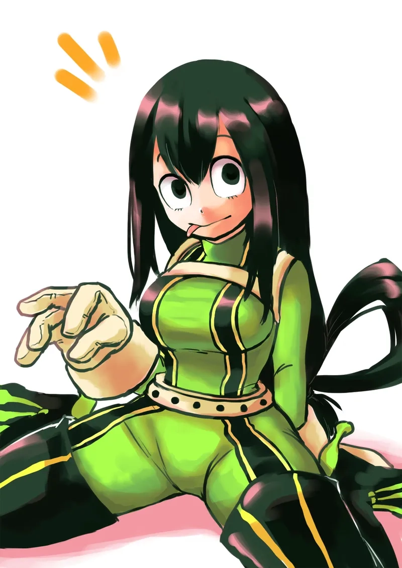 Những khoảnh khắc Tsuyu Asui cute đốn tim fan